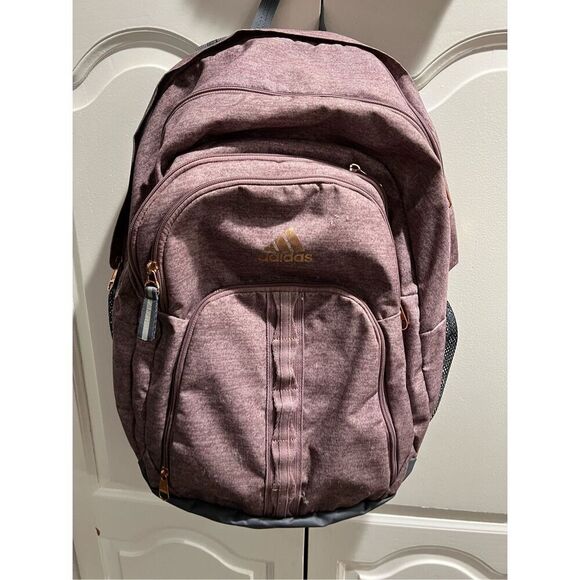 Adidas Prime 6 Backpack Jersey Laptop Load Spring Stripped Red - Picture 1 of 14